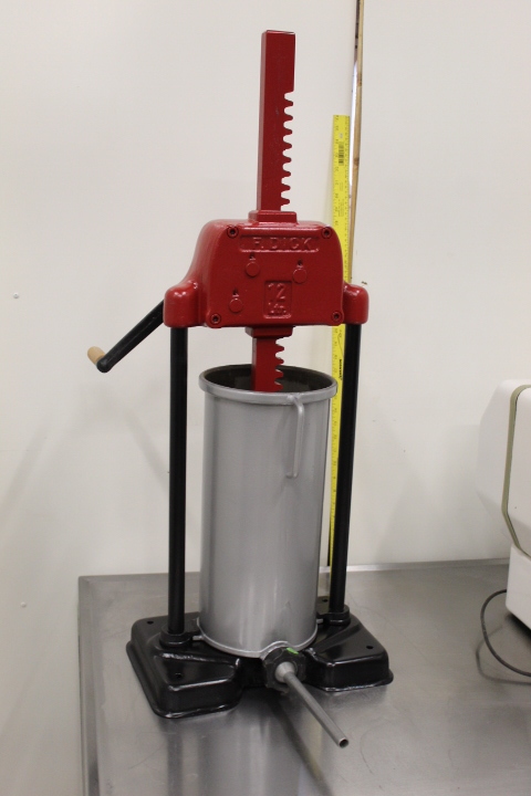 lot 19 image: Sausage Stuffer  by F. DICK