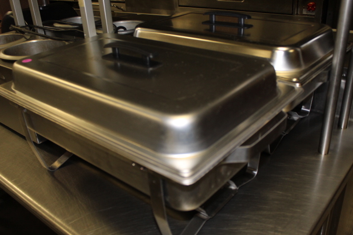 lot 67 image: 8 Qt. Chafing Dishes - Never Used