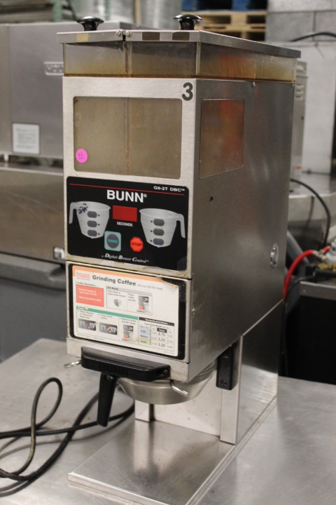 lot 41 image: Bunn Coffee Bean Grinder - Double Hopper