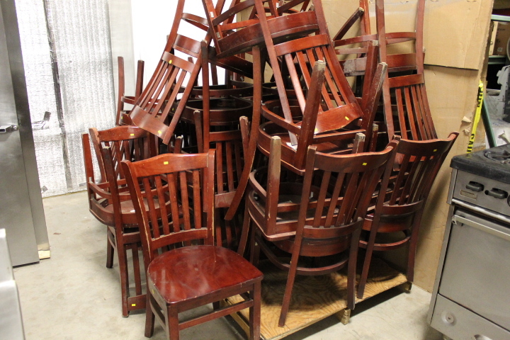 lot 88 image: Dining Chairs