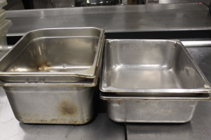 lot 121 image: 12 Size Hotel Pans