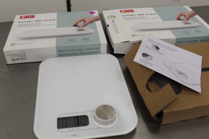 lot 145 image: Portion Scales - NEW battery free - NO power required