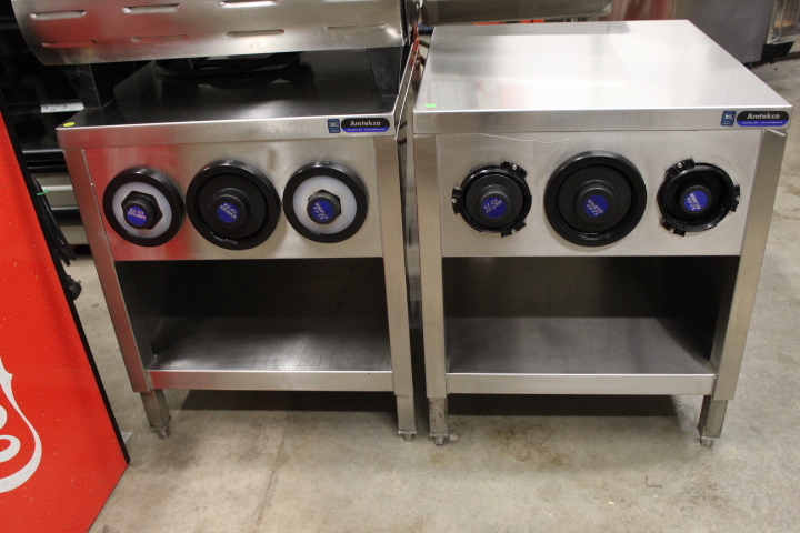lot 50A image: SS Dispenser Stands