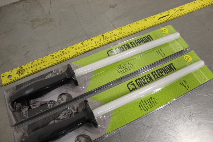 lot 163 image: Green Elephant Knife sharpeners