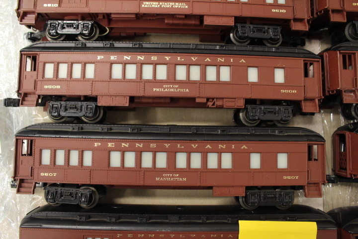 10 Lionel Broadway Pass Car Set Early MPC Passenger Cars | Large Lionel ...