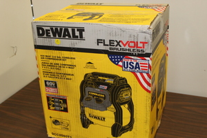 lot 2 image: Dewalt 60V Cordless Air Compressor Kit - Brand New