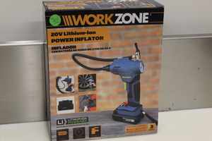 lot 30 image: 20 Volt Lithium-Ion POWER INFLATOR - New In Box