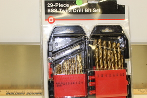 lot 55 image: 29 Piece Drill Bit Set - New