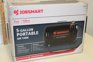 lot 71 image: 5 Gallon Portable Air Tank - NIB