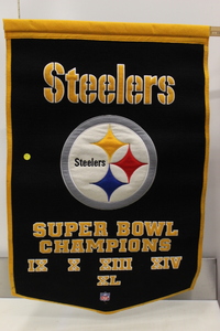 lot 72 image: Steelers Super Bowl Champions IX  X  XIII  XIV   XL