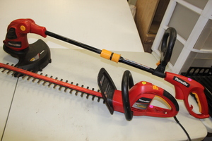 lot 43 image: Homelite Hedge Trimmer & Weed Wacker Lot