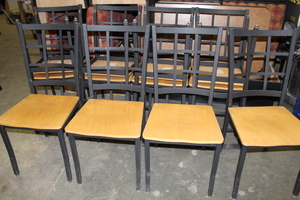 lot 121 image: Restaurant Chairs