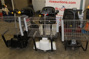 lot 38 image: Motorized Shopping Carts