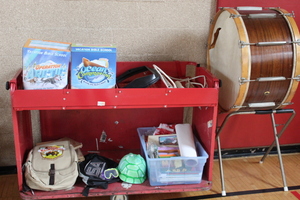 lot 41 image: Cart and Vacation Bible School Lot