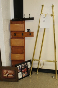 lot 74 image: Bin  Coat Hooks Lot