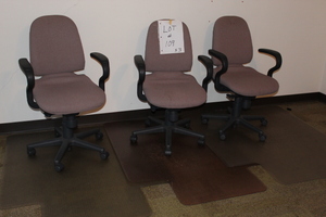 lot 109 image: Chair  Mat sets