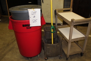 lot 125 image: Trash Can Lot