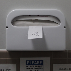 lot 148 image: Toilet Seat Cover dispensers