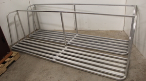 lot 54 image: 8 Aluminum racks