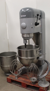 lot 2 image: Hobart 80  100 quart mixer - Gorgeous mixer with EXTRAS