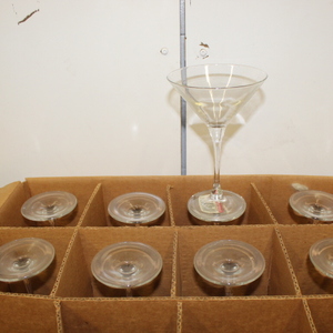 lot 136 image: Martini Glasses LOT