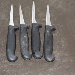 lot 161 image: Paring Knives - Freshly Sharpened