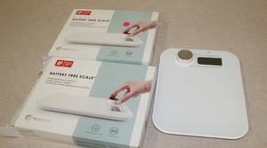 lot 164 image: Portion Scales - NEW battery free - NO power required
