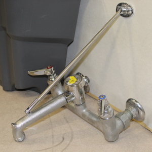 lot 208 image: Mop Sink Facet and Bucket Lot