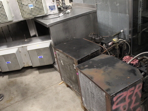 lot 213 image: Walk In Refrigerator Refrigeration Components Lot