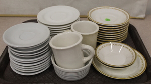 lot 225 image: Dish Lot - Shooter  Target Practice Lot