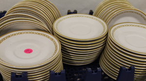 lot 226 image: 6 Coffee Cup Plates