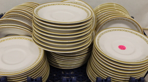 lot 227 image: 6 Coffee Cup Plates