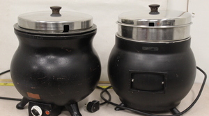 lot 81 image: Soup Warmers