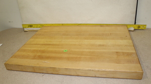 lot 94 image: Butcher Block Cutting Board