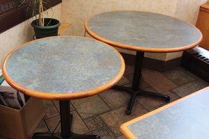 lot 42 image: Round Dining Tables