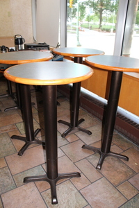 lot 43 image: 24 round High Top Tables