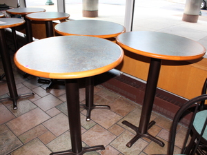 lot 44 image: 30 round High Top Tables