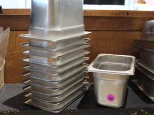 lot 56 image: 19 Size Hotel Pan Lot