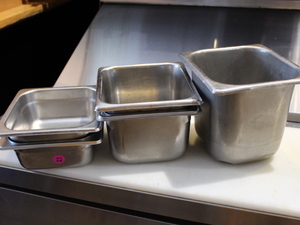 lot 57 image: 16 Size Hotel Pan Lot