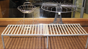 lot 79 image: Metal Food Displays Lot