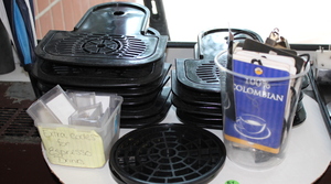 lot 84 image: Coffee Urn Parts Lot