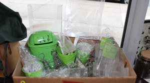 lot 92 image: Table Top Sign  Pamphlet Lot