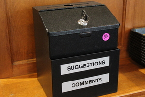 lot 115 image: Suggestion Box