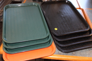 lot 120 image: Cafeteria Trays Lot