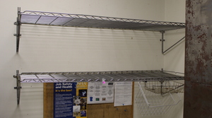 lot 151 image: Metro Wall Shelves