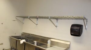 lot 152 image: Metro Wall Shelves