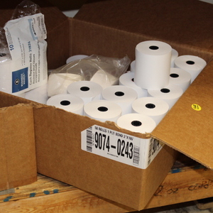 lot 168 image: Adding Machine Tape Lot