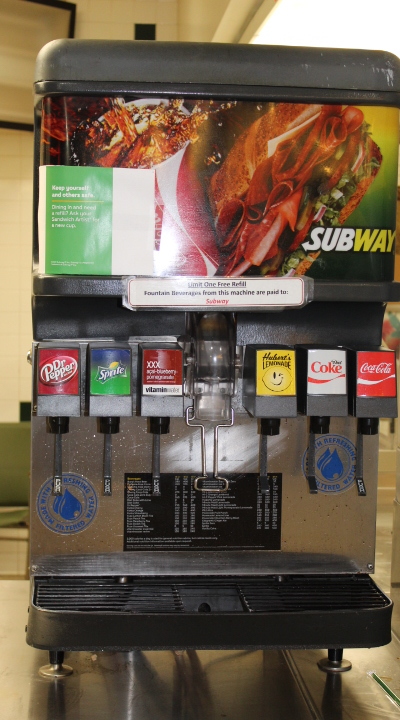 subway soda machine