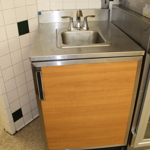 lot 12 image: Prep Sink  Hand wash sink w garbage disposal