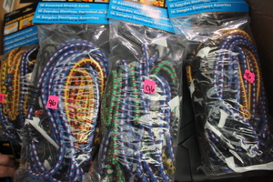 lot 96 image: Assorted Stretch Bungee Cords Lot